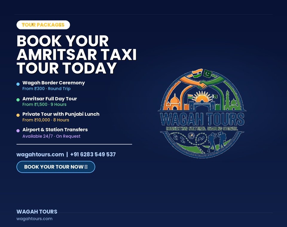 Amritsar Taxi Tour Packages